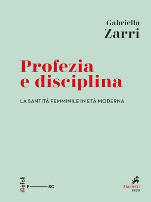 cover image of Profezia e disciplina
